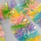 33FT Easter Tinsel Garland Colorful Metallic Twist Foil Tinsel Garland Glitter Spring Hanging Garland for Easter Party Door Tree Indoor Outdoor Decoration